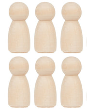 Gelukspoppetje peg doll