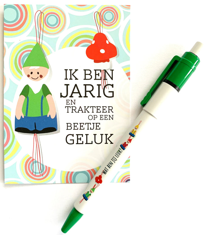 Gelukspoppetjes pen wat ben jij leuk