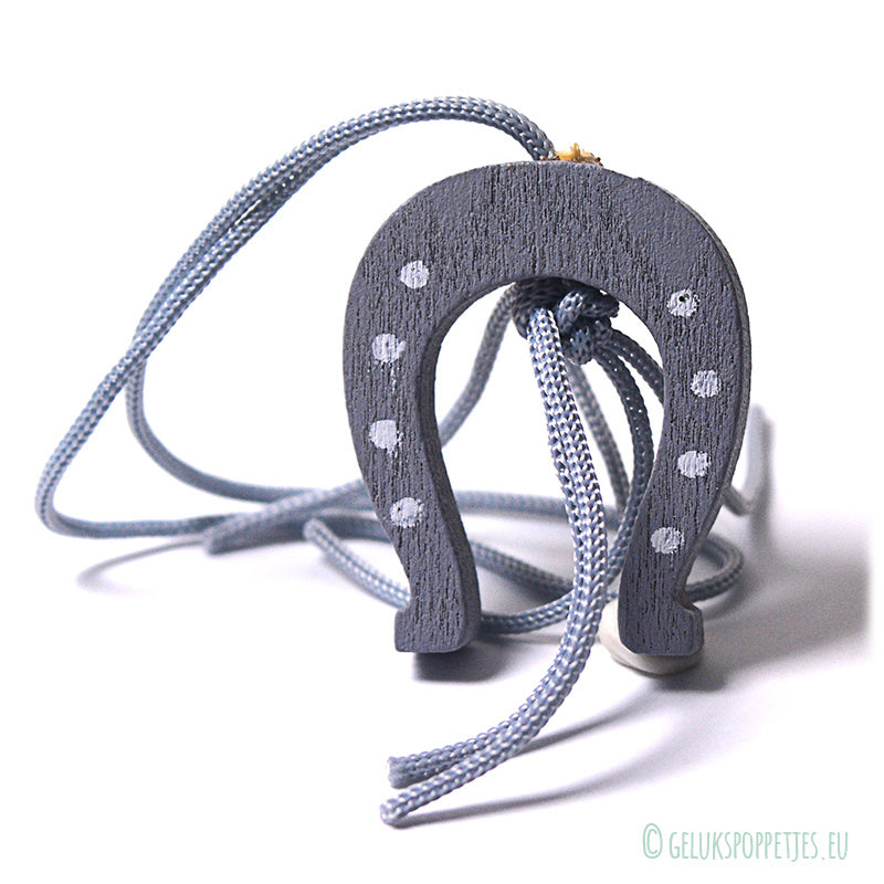 Gelukspoppetje hoefijzer