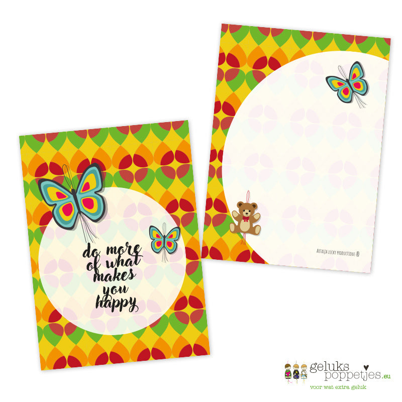 Kaartje do more of what makes you happy