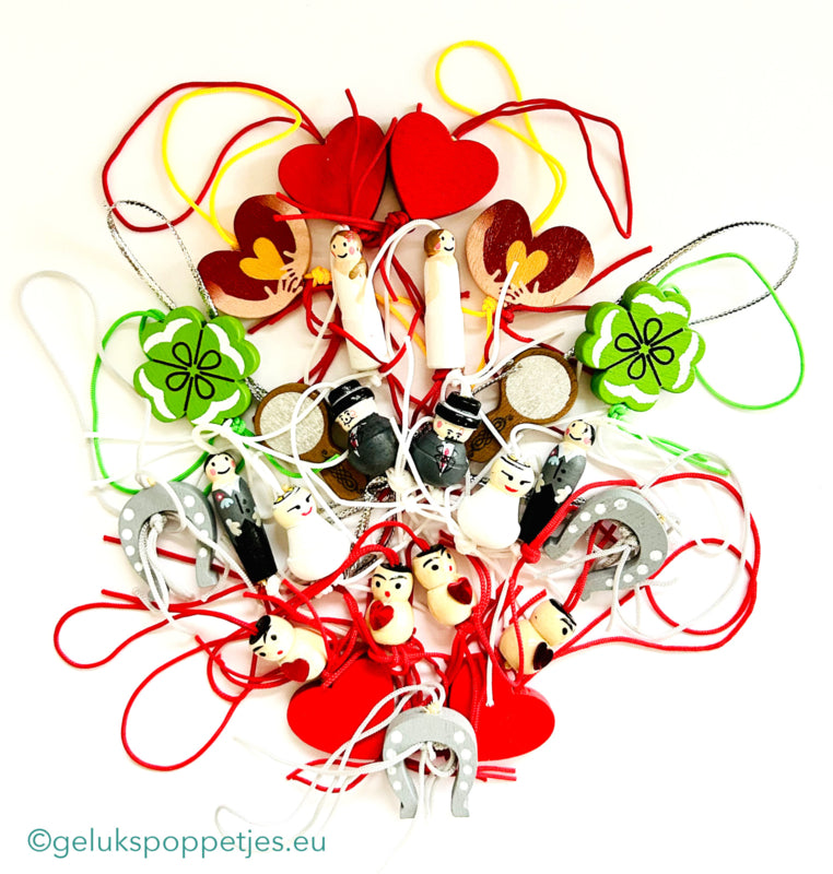 Gelukspoppetjes mix liefde groot