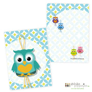 Kaartje gelukspoppetje uiltje