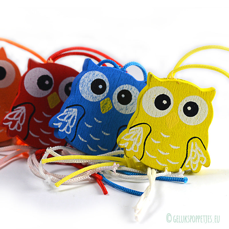 Gelukspoppetje platte uiltjes assorti