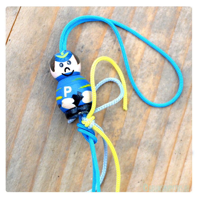 Gelukspoppetje politiemannetje