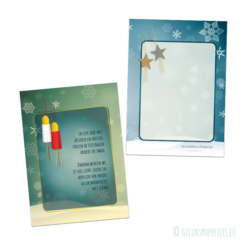 Kaartje in een jaar van afscheid en missen