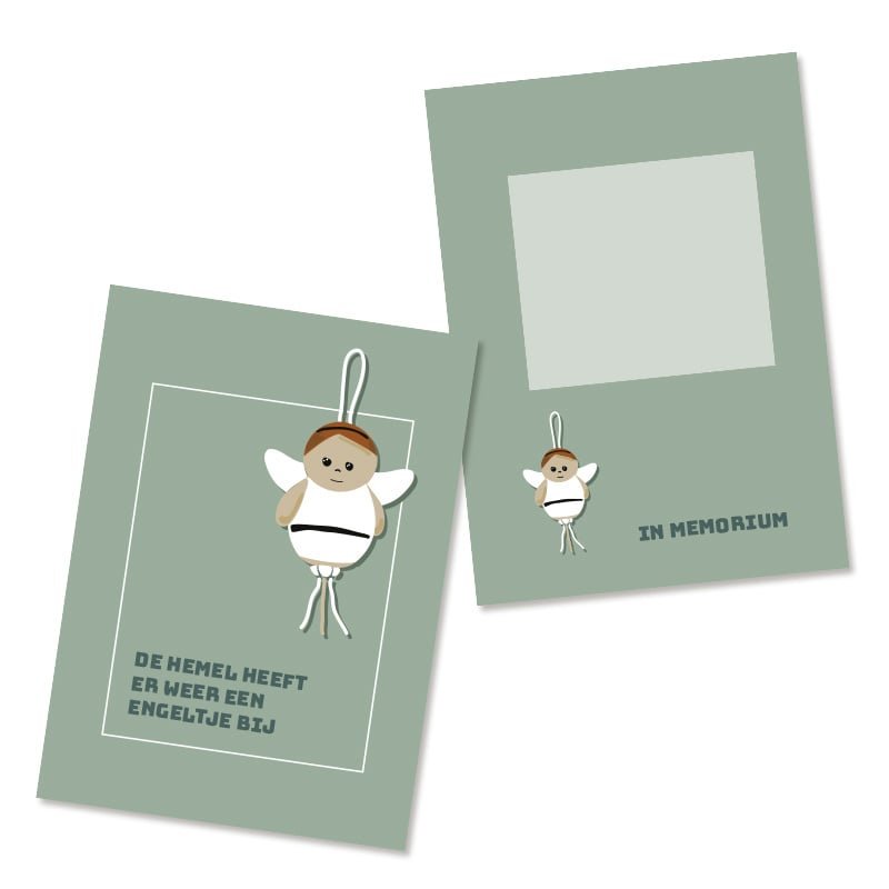 Kaartje de hemel heeft er weer een engel bij