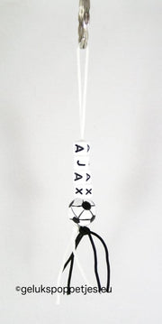 Sleutelhanger AJAX met gelukspoppetje voetbal