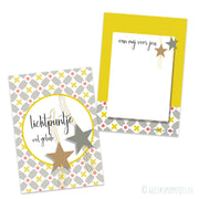 Kaartje een lichtpuntje vol geluk