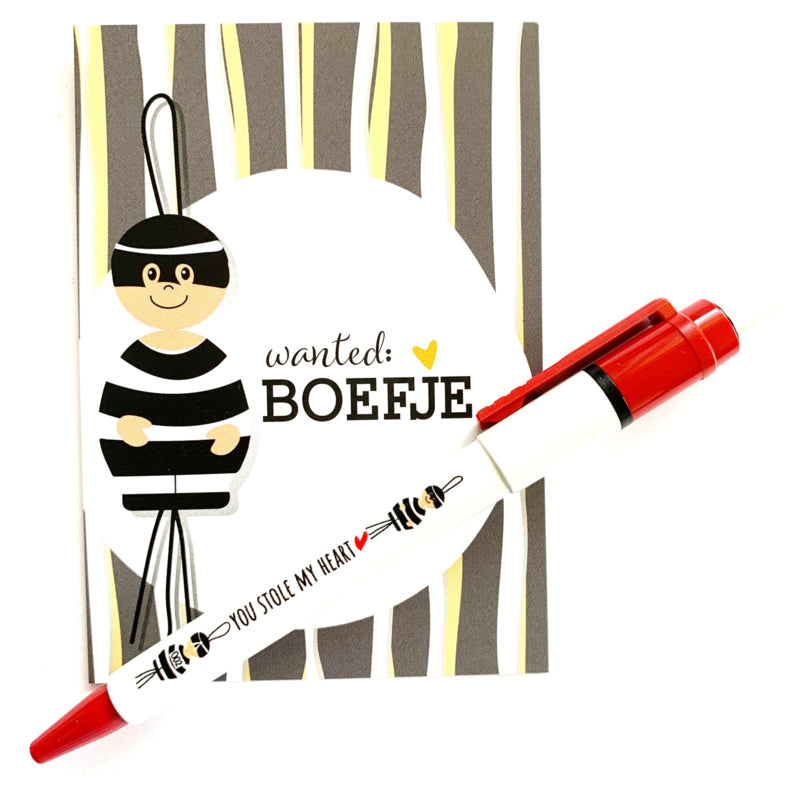Gelukspoppetjes pen you stole my heart