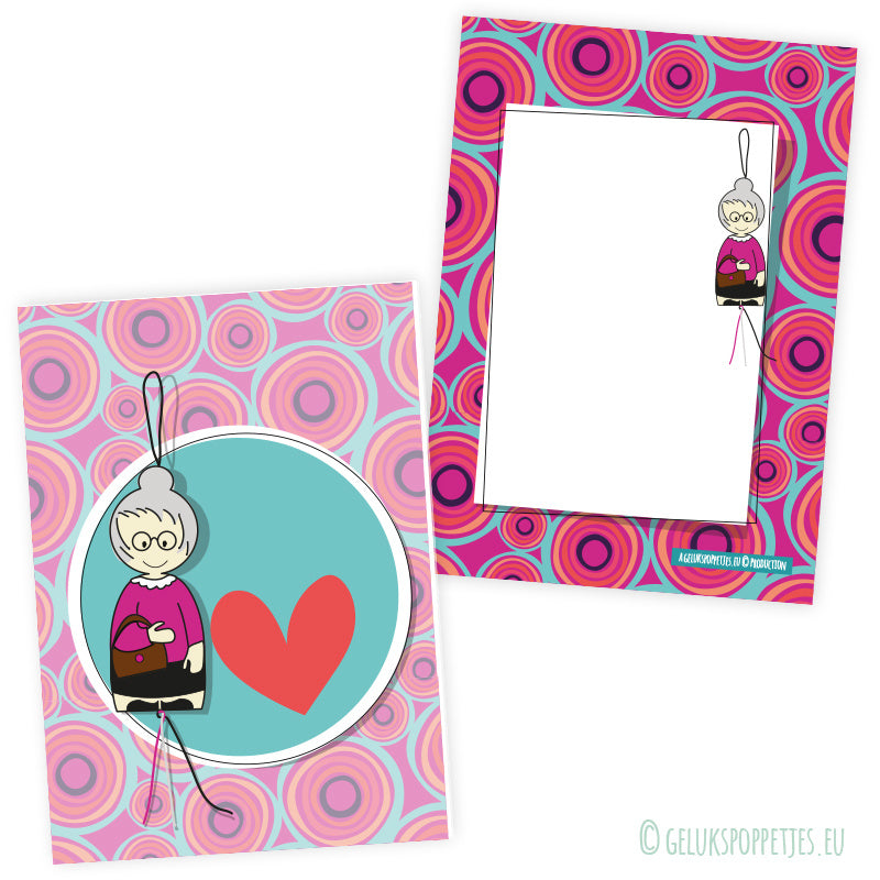 Kaartje de liefste oma