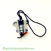 Porseleinen  geluksvlindertje