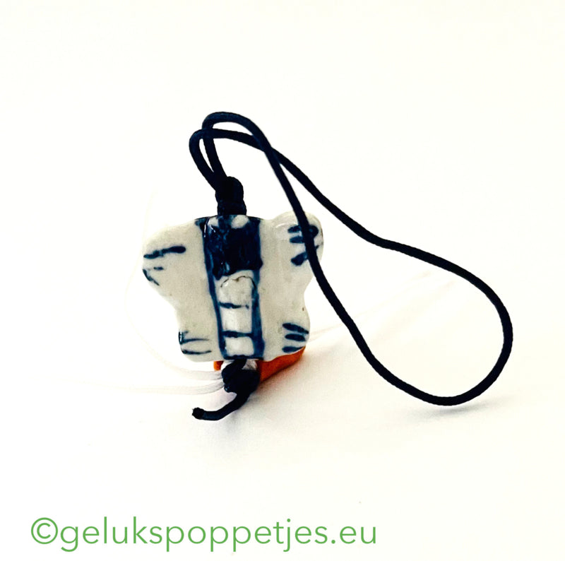 Porseleinen  geluksvlindertje