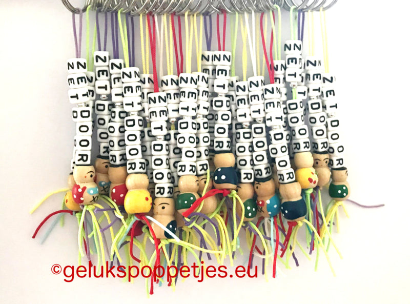 Sleutelhanger zet door met gewoon gelukspoppetje