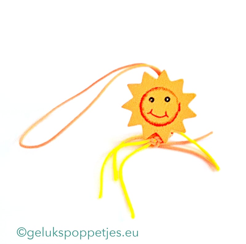Gelukspoppetje zonnetje