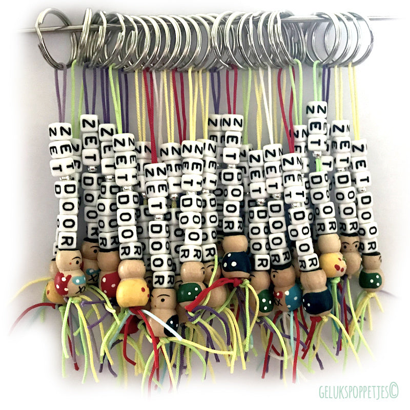 Sleutelhanger zet door met gewoon gelukspoppetje