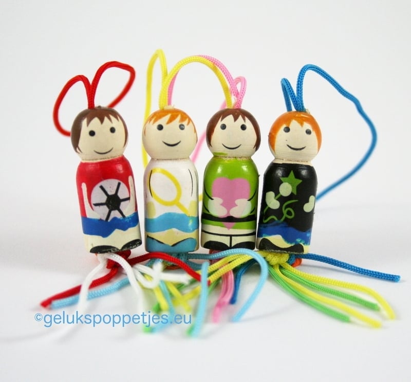 Gelukspoppetje tennisser