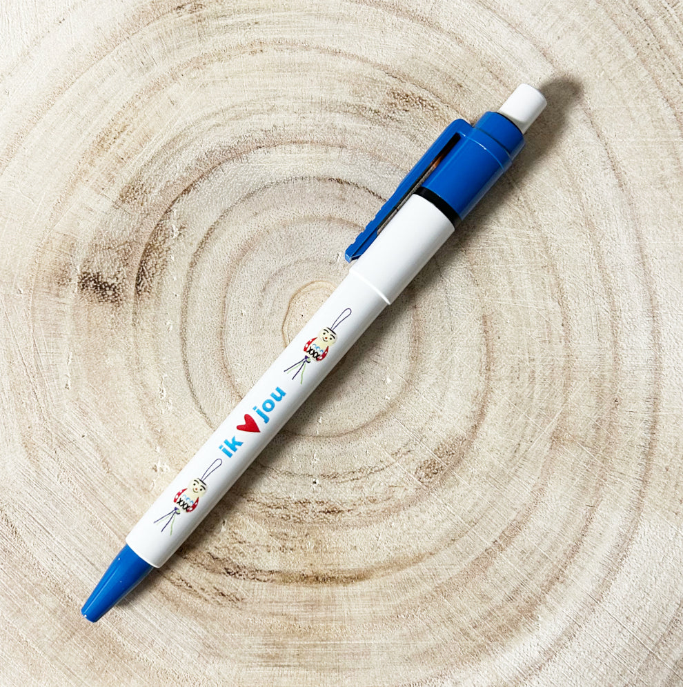 Gelukspoppetjes pen ik hou van jou